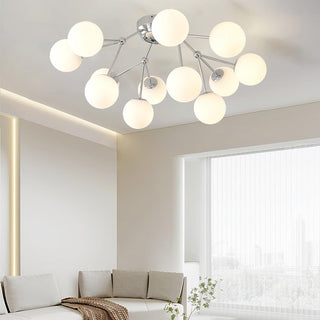 Glass Balls Cluster Ceiling Lamp Arkstarhome