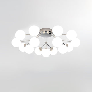 Glass Balls Cluster Ceiling Lamp Arkstarhome