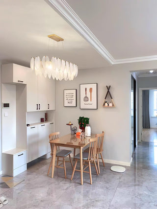 Glass Feather Chandelier Arkstarhome