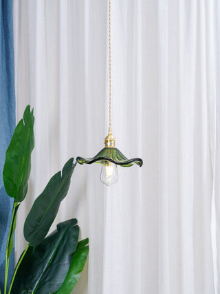 Glass Hibiscus Flower Swag Light Arkstarhome