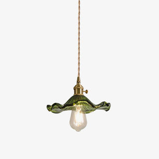 Glass Hibiscus Flower Swag Light Arkstarhome