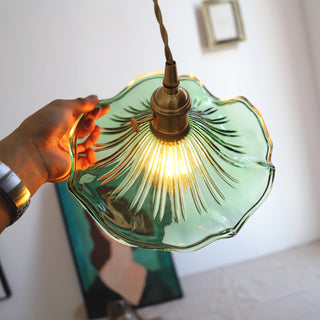 Glass Hibiscus Flower Swag Light Arkstarhome