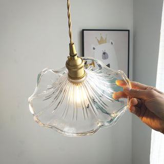 Glass Hibiscus Flower Swag Light Arkstarhome