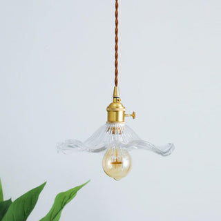 Glass Hibiscus Flower Swag Light Arkstarhome