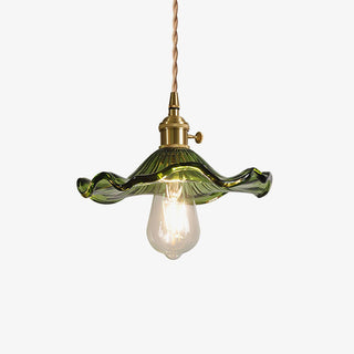 Glass Hibiscus Flower Swag Light Arkstarhome