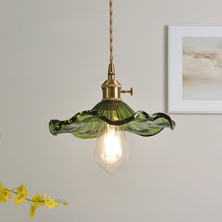 Glass Hibiscus Flower Swag Light Arkstarhome