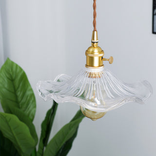 Glass Hibiscus Flower Swag Light Arkstarhome