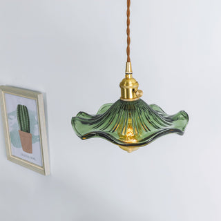 Glass Hibiscus Flower Swag Light Arkstarhome