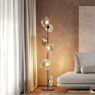 Glass Petals Floor Lamp Arkstarhome