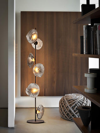 Glass Petals Floor Lamp Arkstarhome