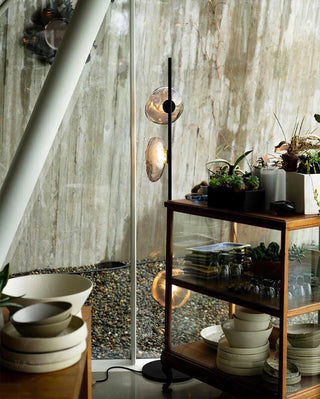Glass Petals Floor Lamp Arkstarhome