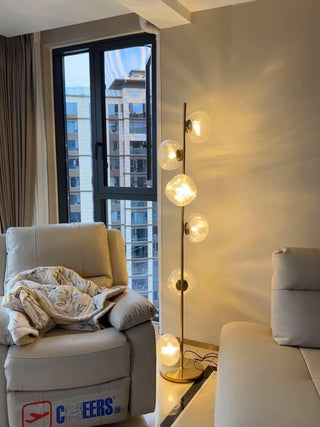 Glass Petals Floor Lamp Arkstarhome
