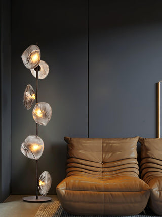 Glass Petals Floor Lamp Arkstarhome