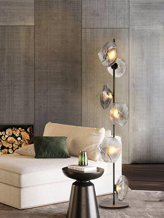 Glass Petals Floor Lamp Arkstarhome