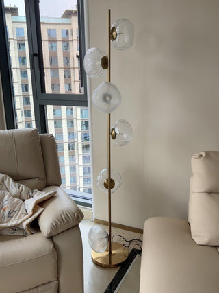 Glass Petals Floor Lamp Arkstarhome