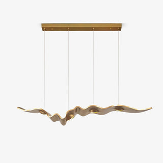 Gold Ribbon Chandelier Arkstarhome