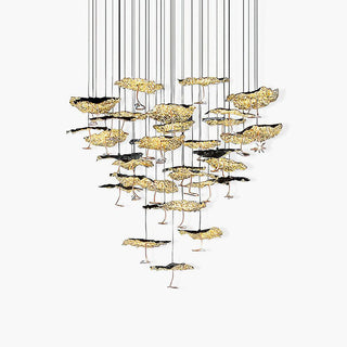 Brass Aviary Constellation Chandelier Arkstarhome