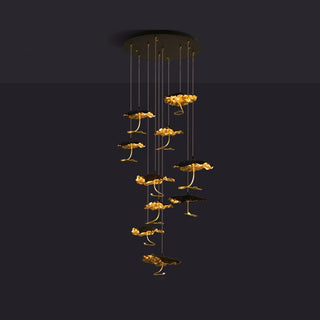 Brass Aviary Constellation Chandelier Arkstarhome