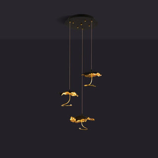 Brass Aviary Constellation Chandelier Arkstarhome