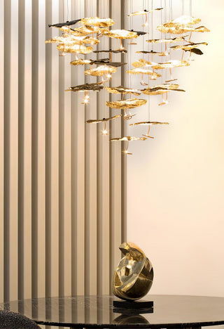 Brass Aviary Constellation Chandelier Arkstarhome