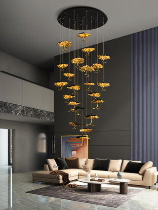 Brass Aviary Constellation Chandelier Arkstarhome