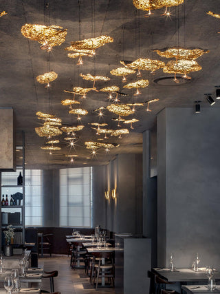 Brass Aviary Constellation Chandelier Arkstarhome