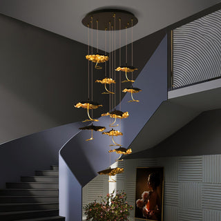 Brass Aviary Constellation Chandelier Arkstarhome
