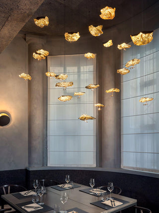 Brass Aviary Constellation Chandelier Arkstarhome