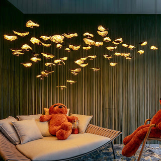 Brass Aviary Constellation Chandelier Arkstarhome