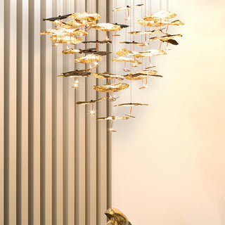 Brass Aviary Constellation Chandelier Arkstarhome