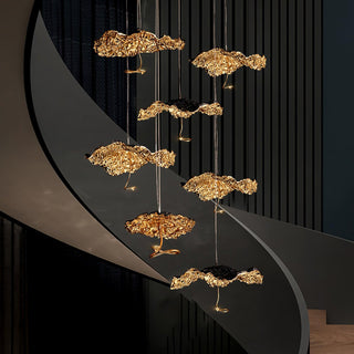 Brass Aviary Constellation Chandelier Arkstarhome