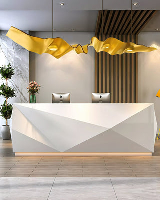 Gold Ribbon Chandelier Arkstarhome