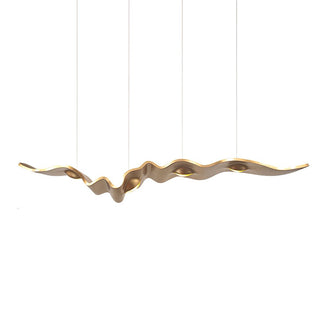Gold Ribbon Chandelier Arkstarhome