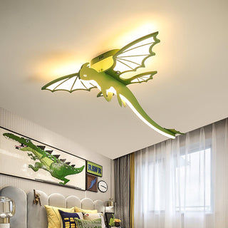 Green Dinosaur Ceiling Light Arkstarhome