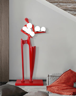 Guardian Sculpture Floor Lamp Arkstarhome