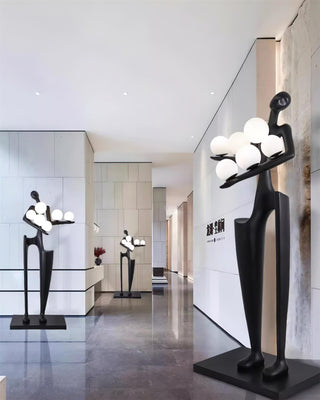Guardian Sculpture Floor Lamp Arkstarhome