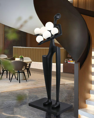 Guardian Sculpture Floor Lamp Arkstarhome
