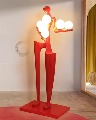 Guardian Sculpture Floor Lamp Arkstarhome