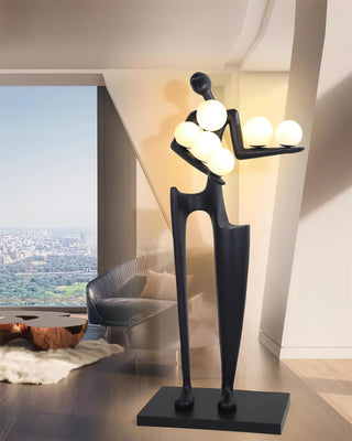 Guardian Sculpture Floor Lamp Arkstarhome