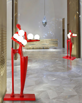 Guardian Sculpture Floor Lamp Arkstarhome
