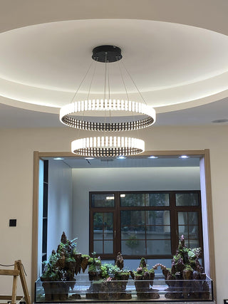 Hanging LED Chandelier Arkstarhome