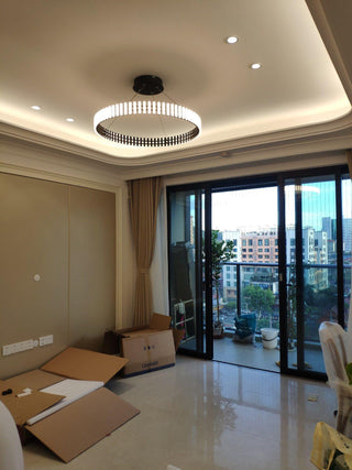 Hanging LED Chandelier Arkstarhome