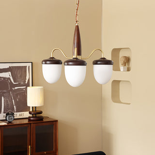 Hazelnut Branch Chandelier Arkstarhome