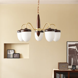 Hazelnut Branch Chandelier Arkstarhome