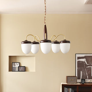 Hazelnut Branch Chandelier Arkstarhome