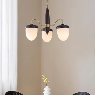 Hazelnut Branch Chandelier Arkstarhome