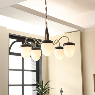 Hazelnut Branch Chandelier Arkstarhome