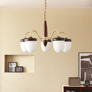 Hazelnut Branch Chandelier Arkstarhome