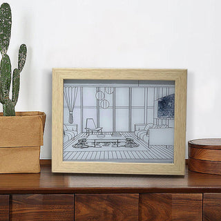 Illuminated Bedside Art Lamp Arkstarhome