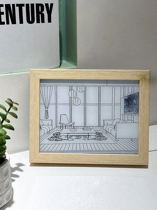 Illuminated Bedside Art Lamp Arkstarhome